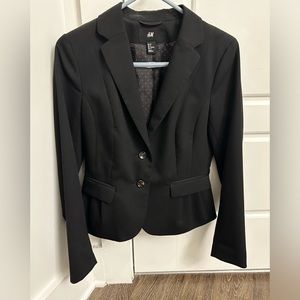 H&M Women's Black Blazer size 8